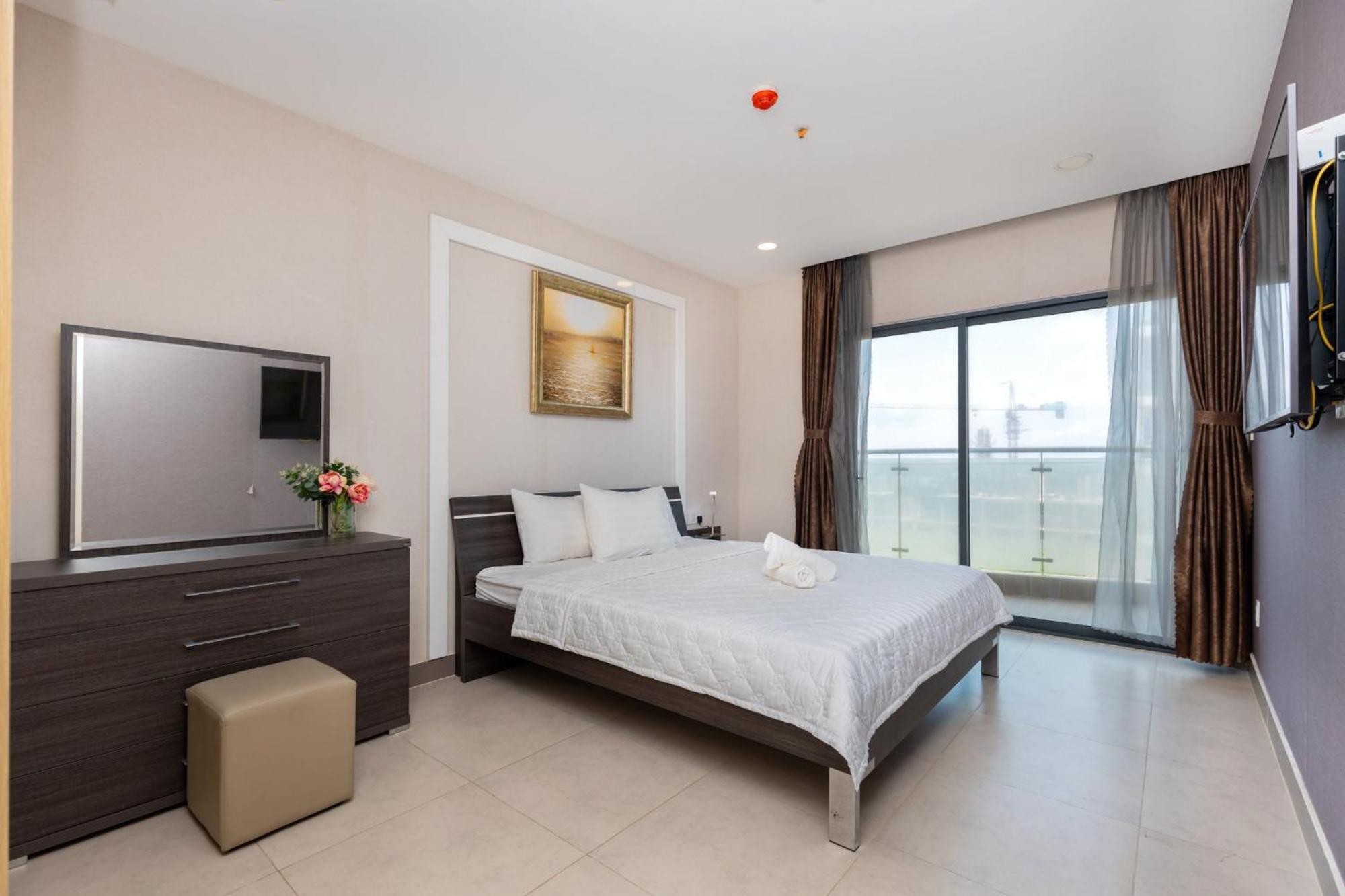 Aria Vũng Tàu - Căn hộ nghỉ dưỡng có hồ bơi sát bãi biển riêng miễn phí Esterno foto